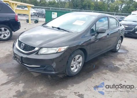 2013 Honda Civic Lx from USA, damaged, VIN 2HGFB2F58DH533977